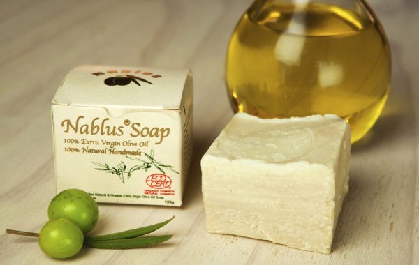 Traditional Nablus Natural Organic ECOCERT Certified Olive Oil Soap-Olive Oil (125 Gm)