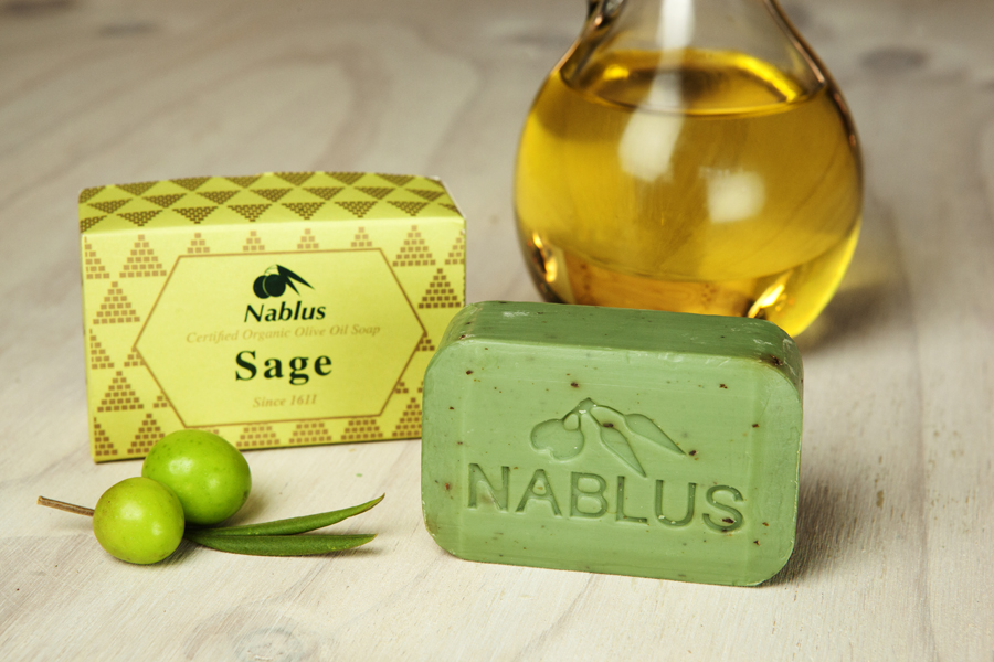 Certified Natural & Organic Olive Oil Nablus Soap Sage_1
